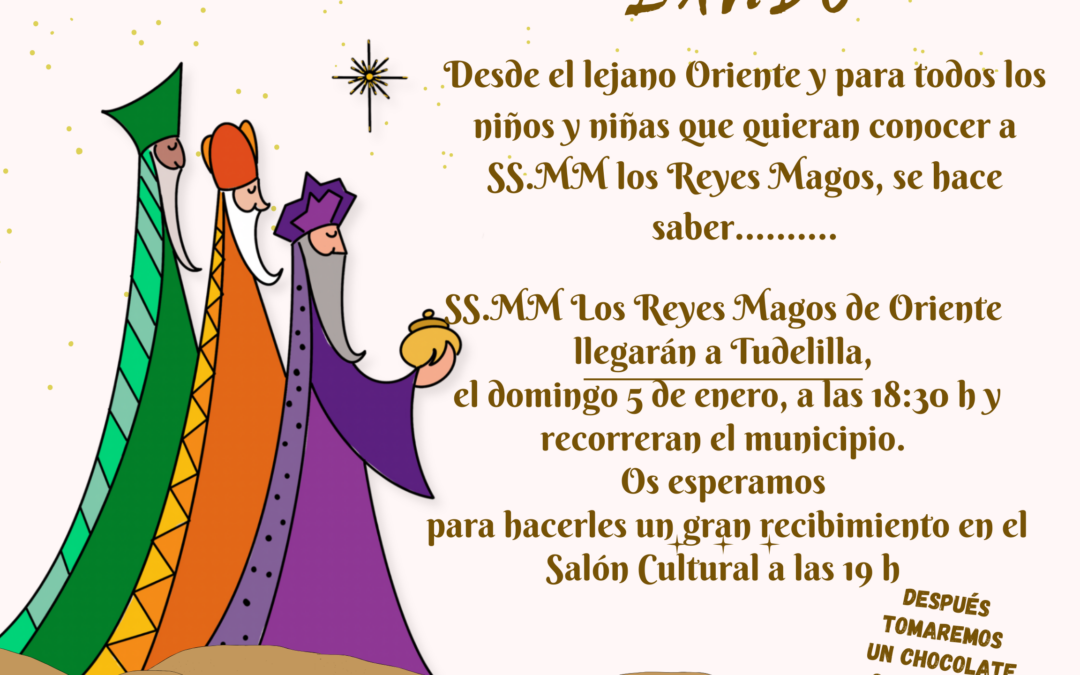 Bando SS.MM. los Reyes Magos 2024