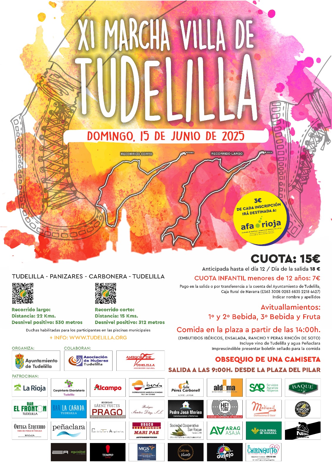 Cartel XI Marcha Tudelilla